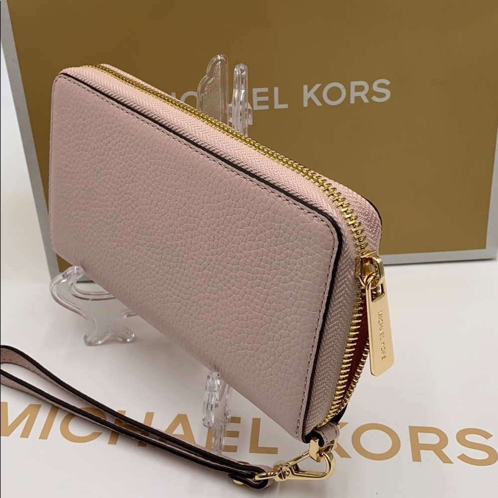 Michael Kors Jet Set Travel Phone Wallet Wristlet - Picture 12 of 16